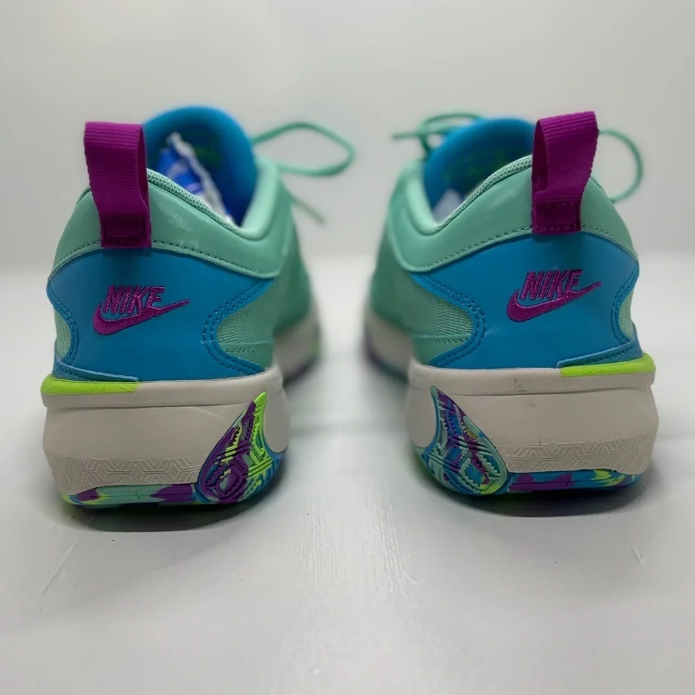 Nike Zoom Freak 5 GS “Emerald Rise / Blue Lightning” Size 7Y Multicolor Sole